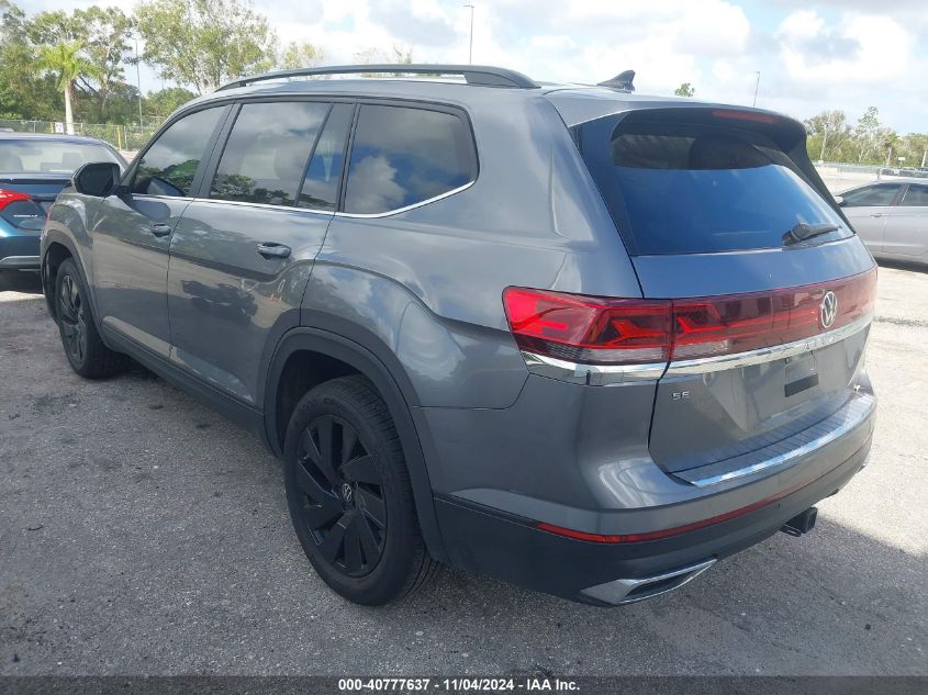 VIN 1V2WR2CA6RC567758 2024 Volkswagen Atlas, 2.0T S... no.3