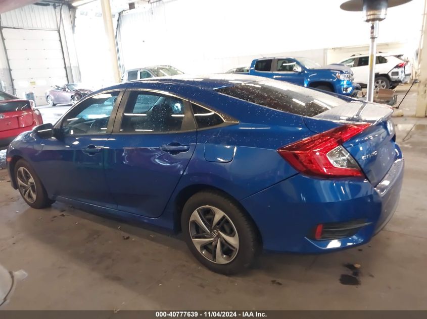 2018 Honda Civic Lx VIN: 2HGFC2F54JH590542 Lot: 40777639