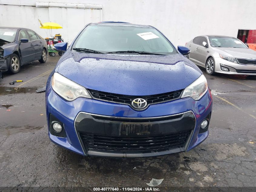 2014 Toyota Corolla S Plus VIN: 2T1BURHE0EC037094 Lot: 40777640