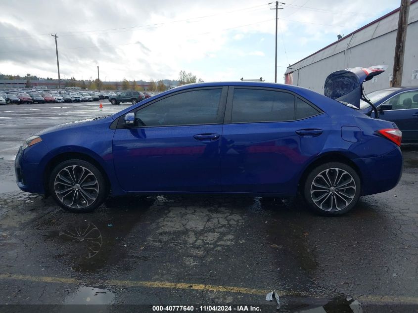 2014 Toyota Corolla S Plus VIN: 2T1BURHE0EC037094 Lot: 40777640