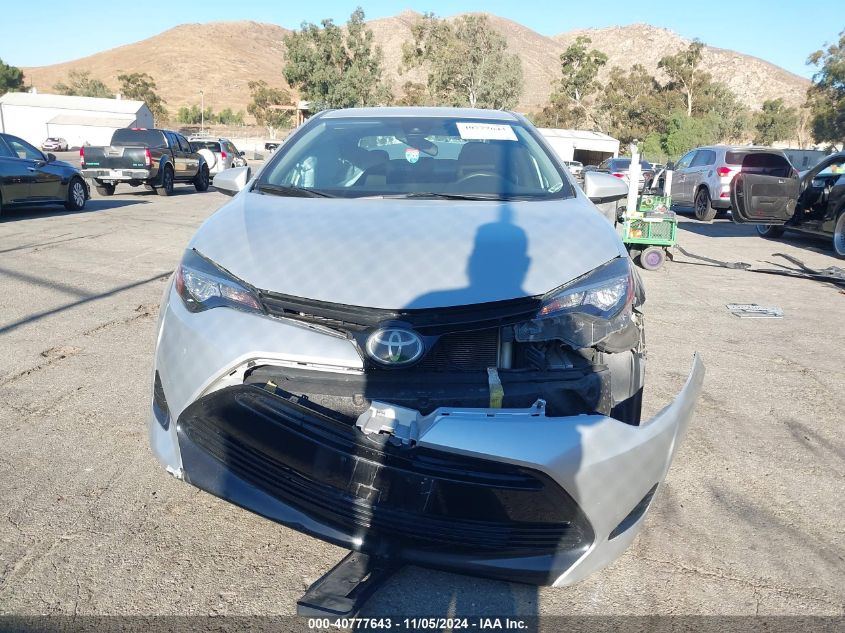 2017 Toyota Corolla Le VIN: 5YFBURHE2HP608685 Lot: 40777643