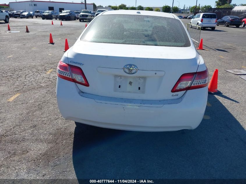 2010 Toyota Camry Le VIN: 4T1BF3EK7AU566018 Lot: 40777644