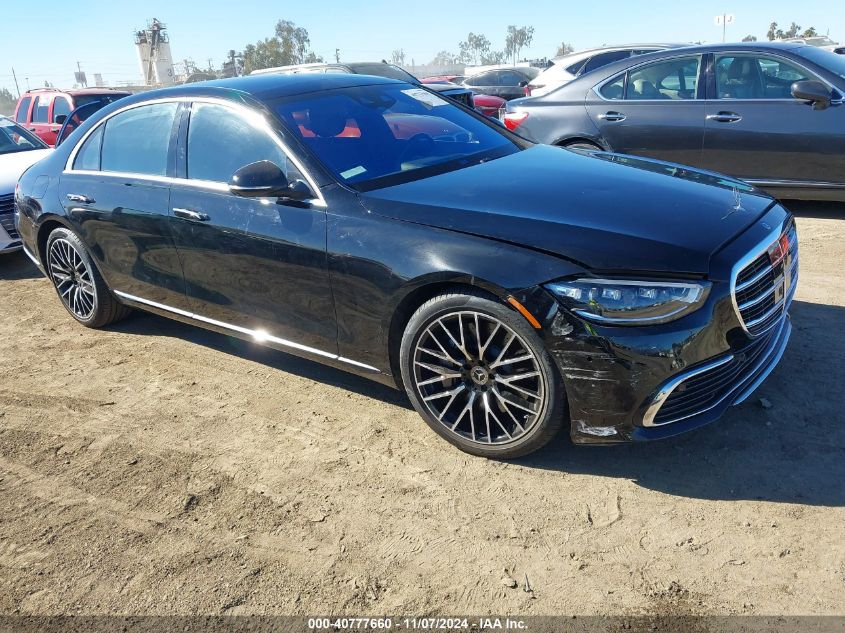 2021 Mercedes-Benz S 580, 4Matic