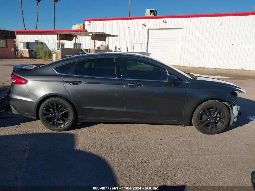 2019 Ford Fusion Se VIN: 3FA6P0HD3KR201641 Lot: 40777661