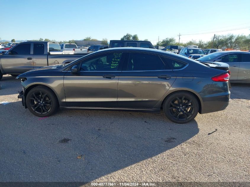 2019 Ford Fusion Se VIN: 3FA6P0HD3KR201641 Lot: 40777661