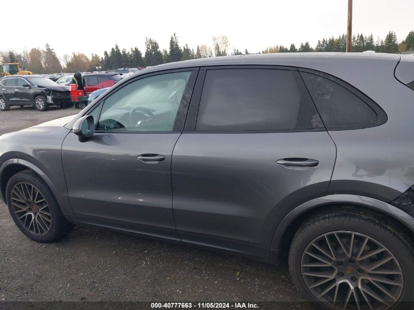 2019 Porsche Cayenne VIN: WP1AA2AYXKDA17335 Lot: 40777663