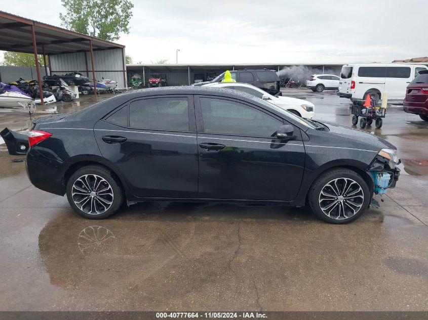 2015 Toyota Corolla S Plus VIN: 5YFBURHE3FP283347 Lot: 40777664