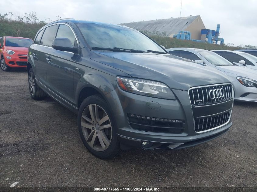 2015 Audi Q7 3.0T Premium VIN: WA1LGAFE1FD020707 Lot: 40777665