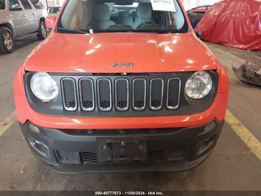 2015 Jeep Renegade Latitude VIN: ZACCJABTXFPC07392 Lot: 40777673