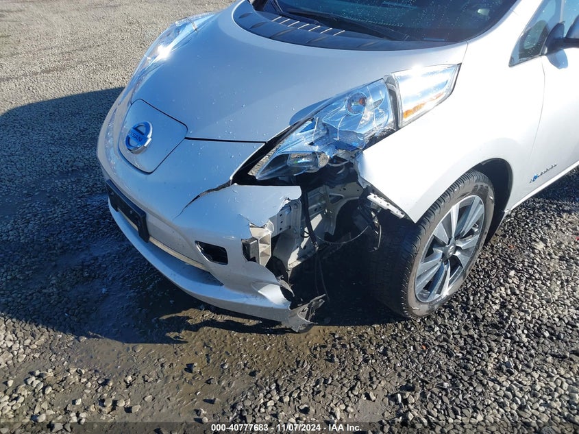 2015 NISSAN LEAF VIN: 1N4AZ0CP1FC306592