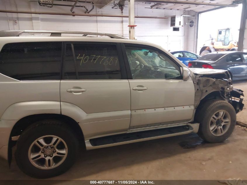 2005 Lexus Gx 470 VIN: JTJBT20X750071936 Lot: 40777687