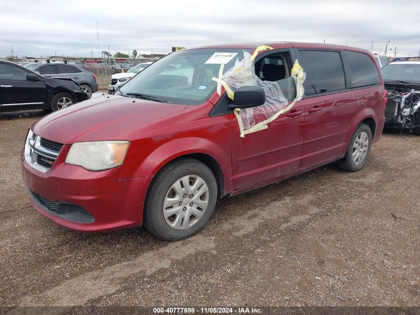 2014 Dodge Grand Caravan Se VIN: 2C4RDGBG6ER137925 Lot: 40777698