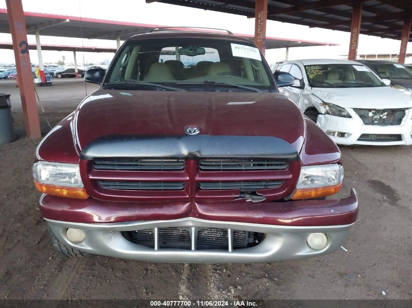 2001 Dodge Durango Slt VIN: 1B4HS28Z71F536533 Lot: 40777700