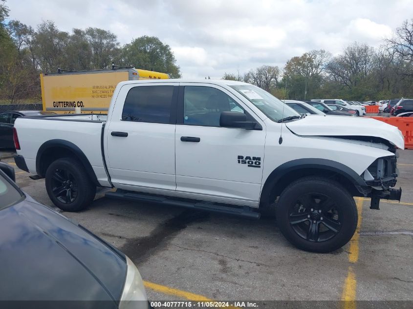 2023 Ram 1500 Classic Warlock 4X4 5'7 Box VIN: 1C6RR7LG1PS580668 Lot: 40777715