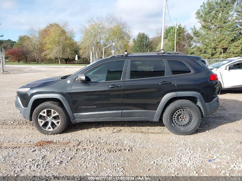 2015 Jeep Cherokee Trailhawk VIN: 1C4PJMBS9FW591954 Lot: 40777737