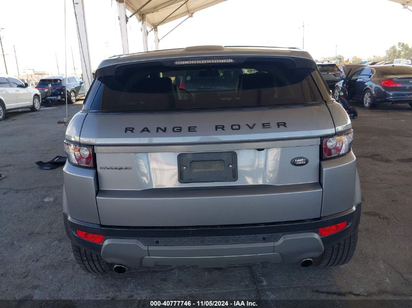 2013 Land Rover Range Rover Evoque Pure VIN: SALVP2BG6DH749571 Lot: 40777746