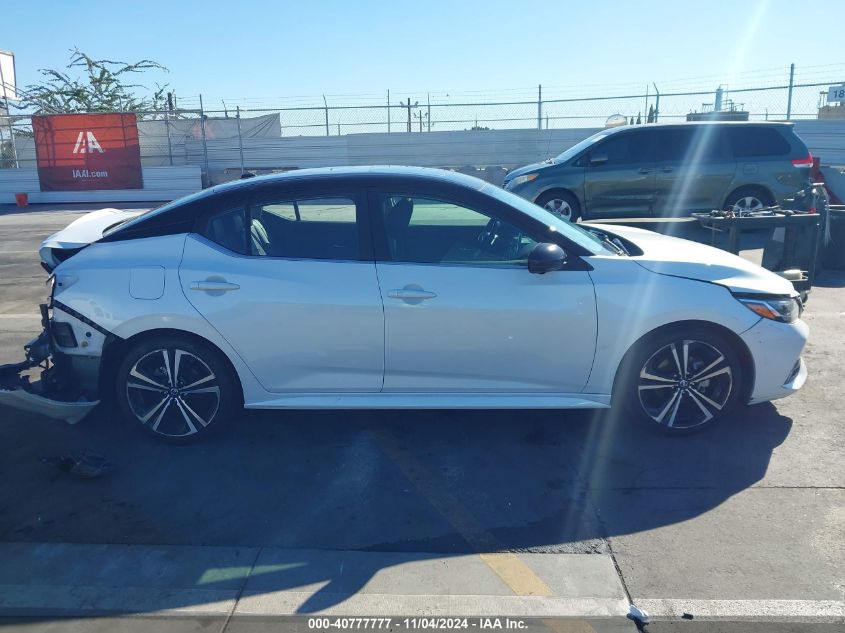 2021 Nissan Sentra Sr Xtronic Cvt VIN: 3N1AB8DV0MY293979 Lot: 40777777