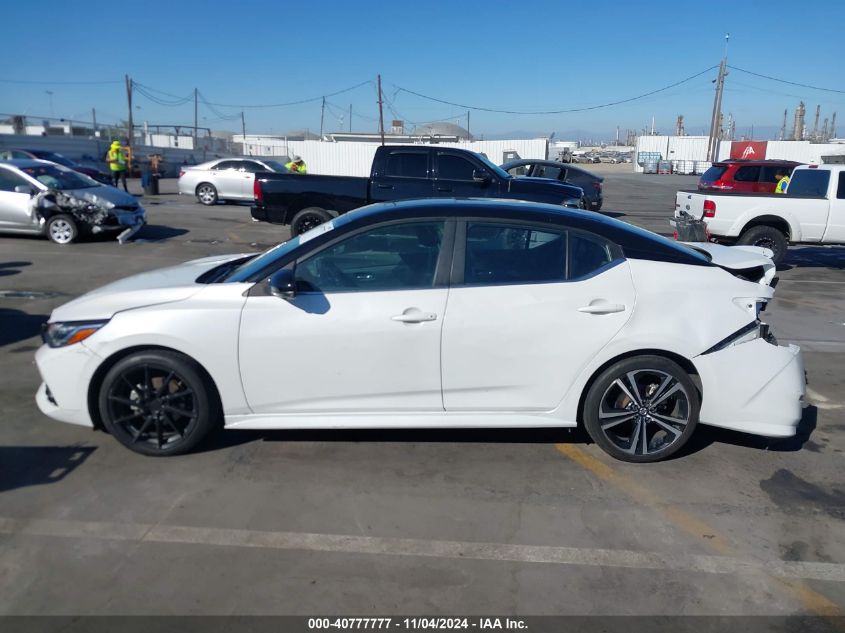 2021 Nissan Sentra Sr Xtronic Cvt VIN: 3N1AB8DV0MY293979 Lot: 40777777