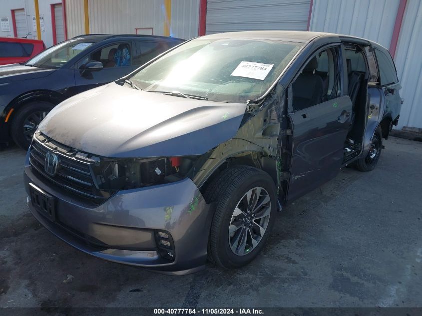 VIN 5FNRL6H78NB064380 2022 HONDA ODYSSEY EX-L