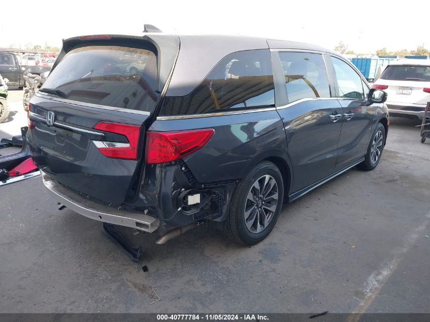 VIN 5FNRL6H78NB064380 2022 HONDA ODYSSEY EX-L