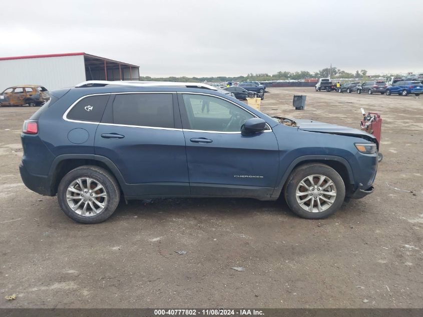 2019 Jeep Cherokee Latitude Fwd VIN: 1C4PJLCB5KD396657 Lot: 40777802