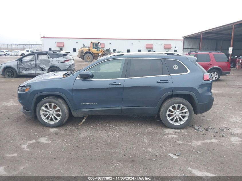 2019 Jeep Cherokee Latitude Fwd VIN: 1C4PJLCB5KD396657 Lot: 40777802