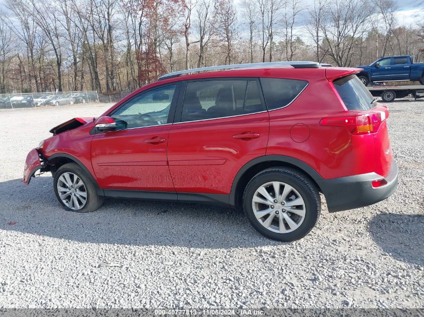 2014 Toyota Rav4 Limited VIN: 2T3DFREV3EW211642 Lot: 40777813