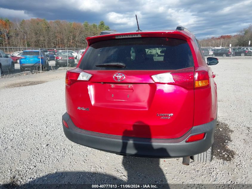 2014 Toyota Rav4 Limited VIN: 2T3DFREV3EW211642 Lot: 40777813