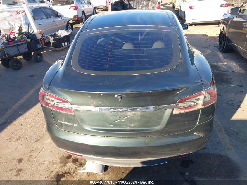 2014 Tesla Model S P85 VIN: 05YJSA1H18EFP4016 Lot: 40777818