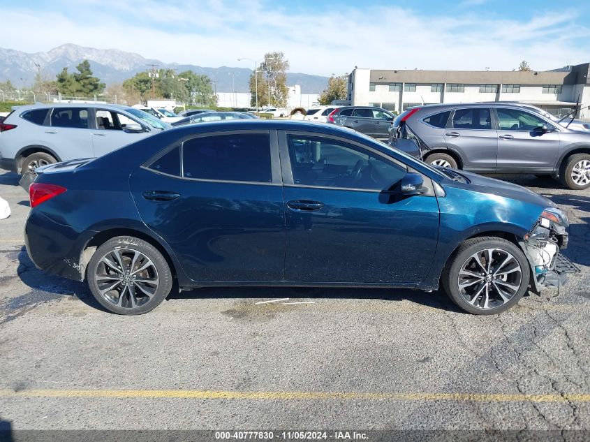 2019 Toyota Corolla Se VIN: 2T1BURHE1KC127107 Lot: 40777830