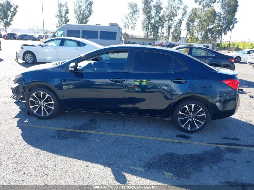 2019 Toyota Corolla Se VIN: 2T1BURHE1KC127107 Lot: 40777830