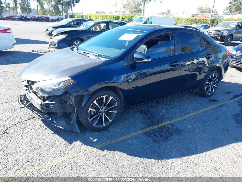 2019 Toyota Corolla Se VIN: 2T1BURHE1KC127107 Lot: 40777830