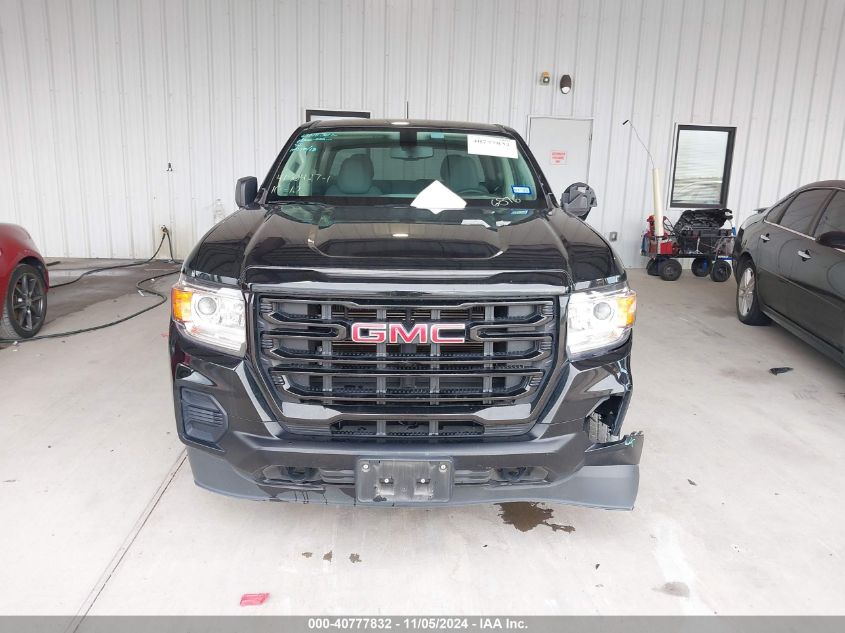 2021 GMC Canyon 2Wd Short Box Elevation Standard VIN: 1GTG5BEN7M1296876 Lot: 40777832