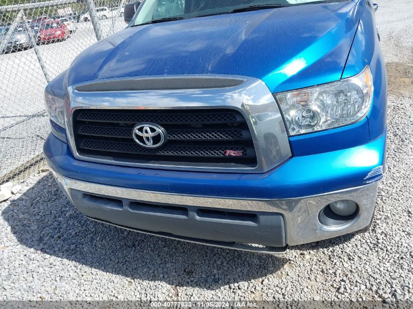 2008 Toyota Tundra Sr5 5.7L V8 VIN: 5TFRV54108X040672 Lot: 40777833