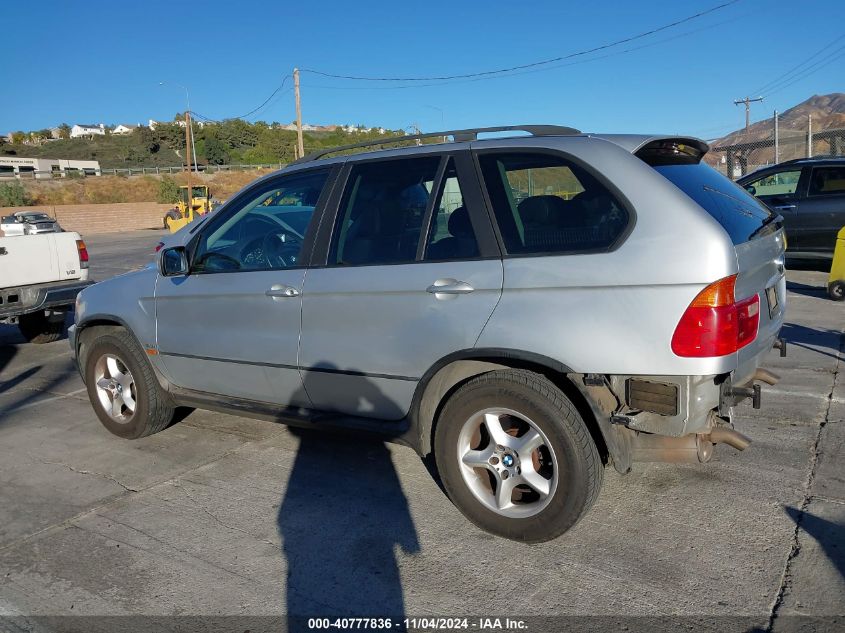 2003 BMW X5 3.0I VIN: 5UXFA53533LP27131 Lot: 40777836