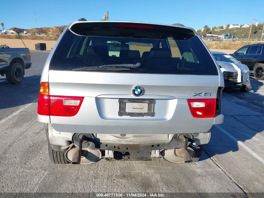 2003 BMW X5 3.0I VIN: 5UXFA53533LP27131 Lot: 40777836