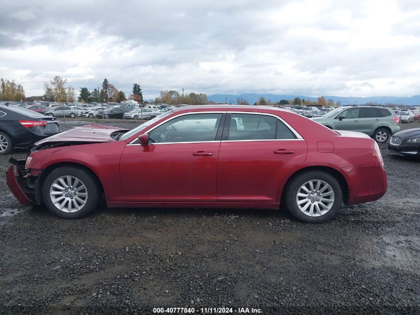 2012 Chrysler 300 VIN: 2C3CCAAG1CH311706 Lot: 40777840