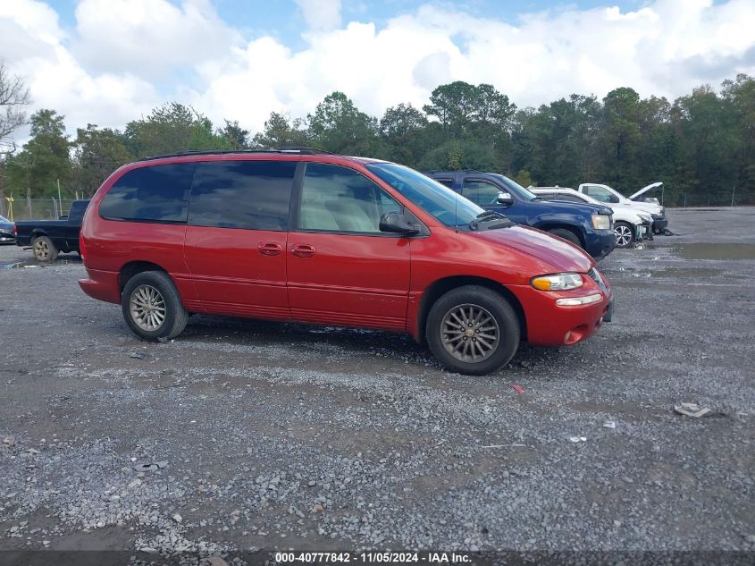 1999 Chrysler Town & Country Lx VIN: 1C4GP54L8XB814360 Lot: 40777842