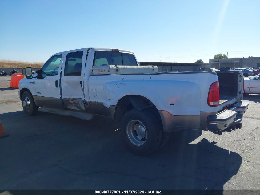 2002 Ford F-350 Lariat/Xl/Xlt VIN: 1FTWW32F62EA87002 Lot: 40777881