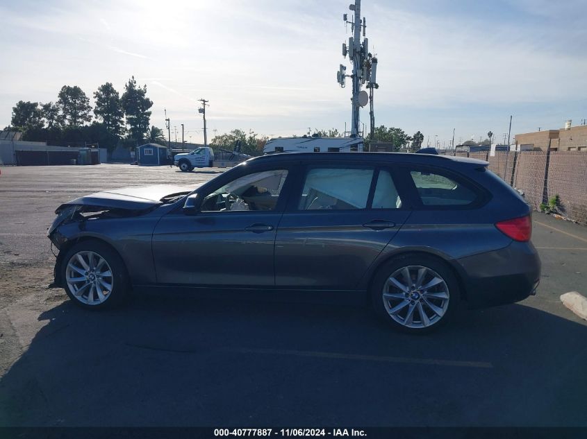 2014 BMW 328I xDrive VIN: WBA3G7C56EF186427 Lot: 40777887