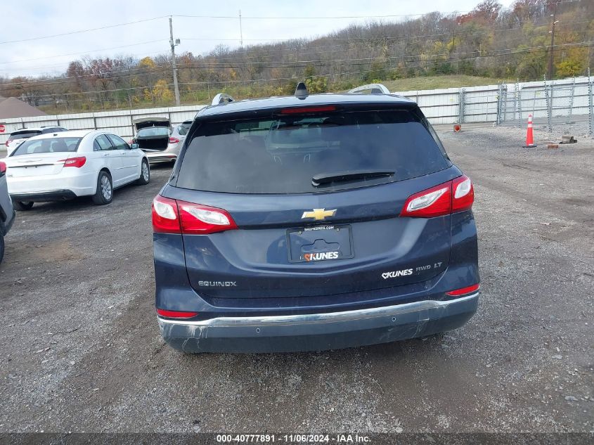 2018 Chevrolet Equinox Lt VIN: 3GNAXSEV2JS560510 Lot: 40777891