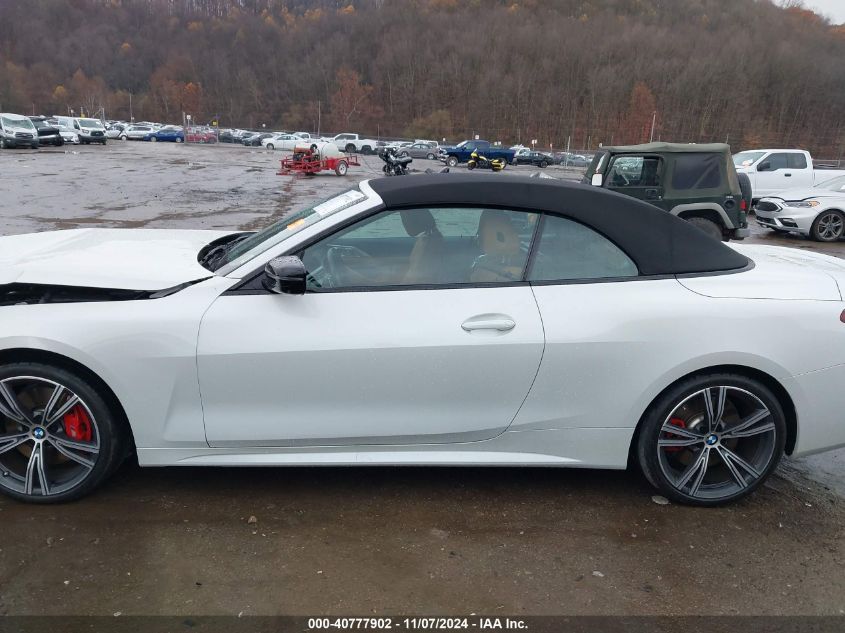 2023 BMW M440I xDrive VIN: WBA63AT04PCL70876 Lot: 40777902