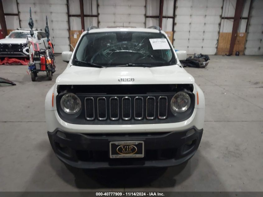 2015 Jeep Renegade Latitude VIN: ZACCJABT0FPB62011 Lot: 40777909