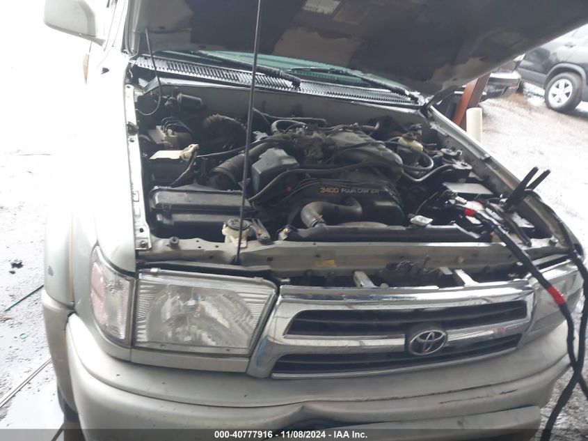 2000 Toyota 4Runner Sr5 V6 VIN: JT3HN86R8Y0303620 Lot: 40777916