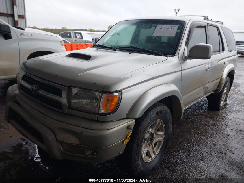 2000 Toyota 4Runner Sr5 V6 VIN: JT3HN86R8Y0303620 Lot: 40777916