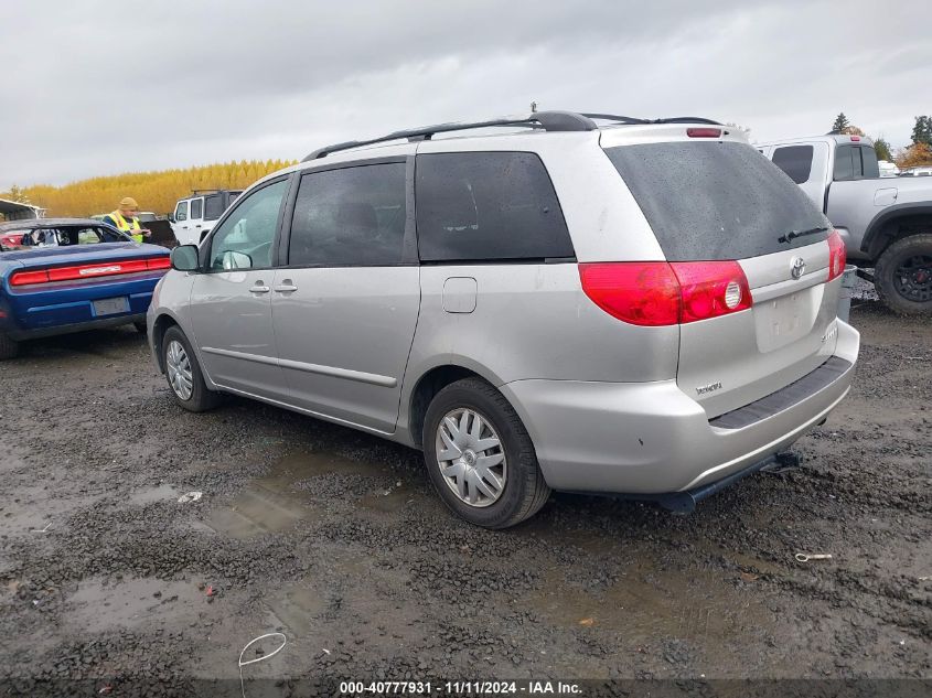 2009 Toyota Sienna Le VIN: 5TDZK23C59S257698 Lot: 40777931