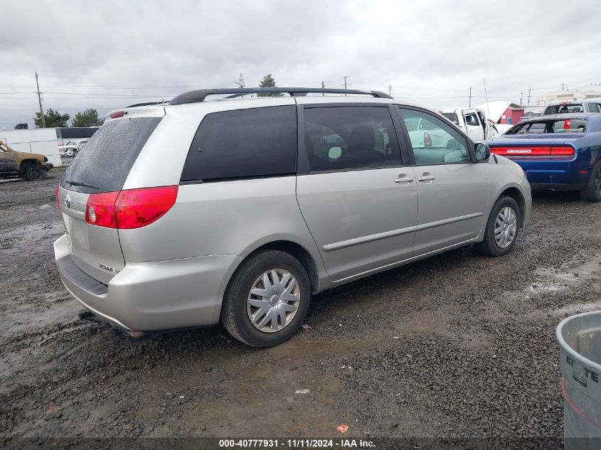 2009 Toyota Sienna Le VIN: 5TDZK23C59S257698 Lot: 40777931