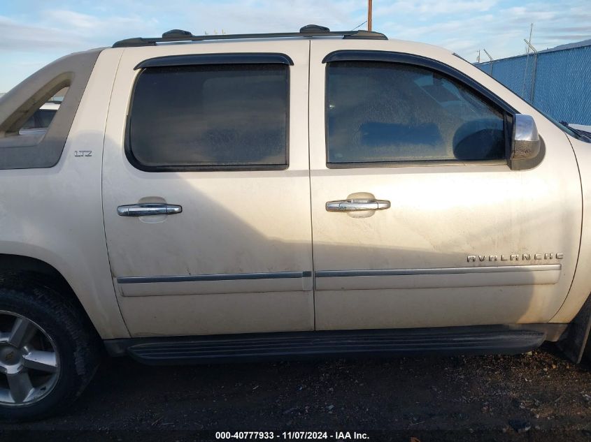 2010 Chevrolet Avalanche 1500 Ltz VIN: 3GNVKGE05AG125047 Lot: 40777933