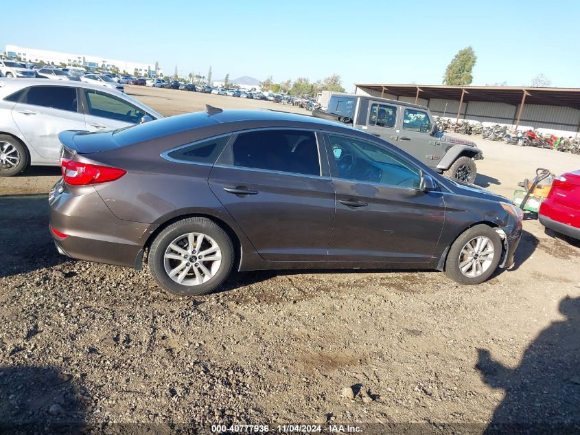 2015 Hyundai Sonata Se VIN: 5NPE24AF5FH199780 Lot: 40777936