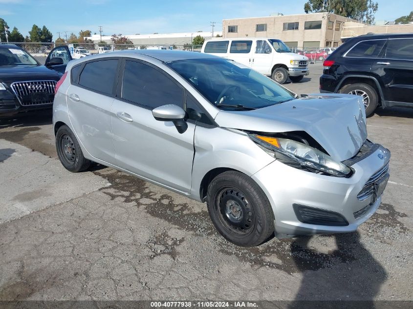 VIN 3FADP4TJ8GM185761 2016 Ford Fiesta, S no.1